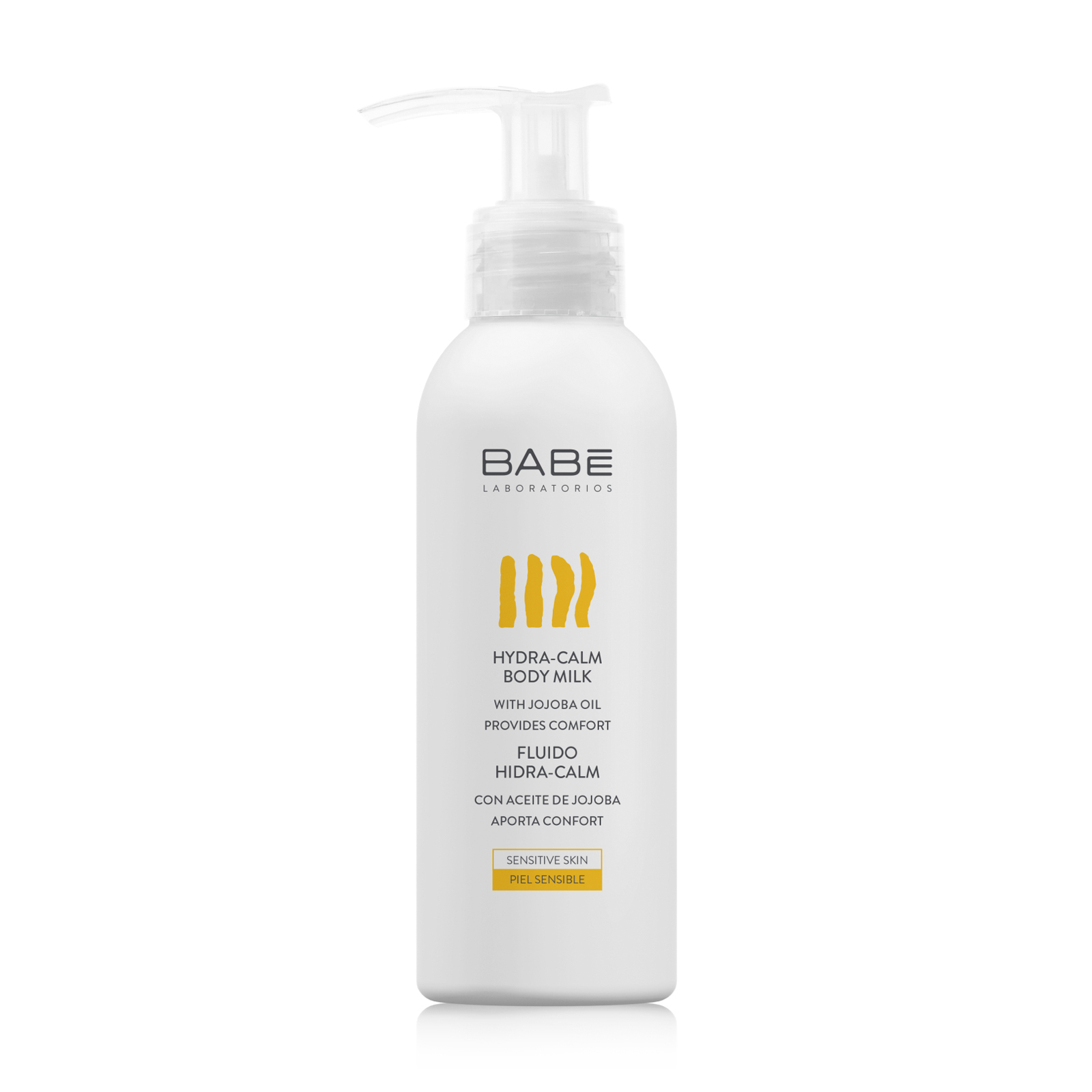 Зволожувальне молочко для тіла BABE Laboratorios Hydra-Calm Body Milk з олією жожоба, 100 мл